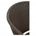 Кофейный комплект плетеной мебели из искусственного ротанга T282ANS/Y137C-W53 Brown 2Pcs