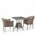 Комплект плетеной мебели из искусственного ротанга T707ANS/Y350-W53 2Pcs Brown Комплект плетеной мебели из искусственного ротанга T707ANS/Y350-W53 2Pcs Brown